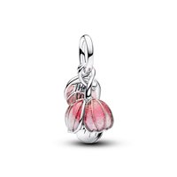 Charm Pandora Donna Nature and Celestial in Argento Cristallo artificiale 764453C01